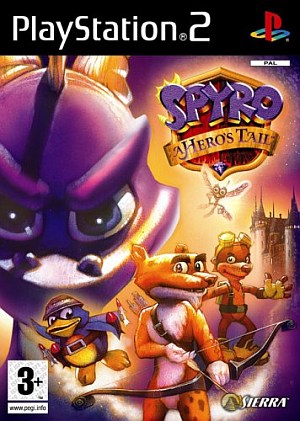 Spyro: A Hero's Tail (PS2) - okladka
